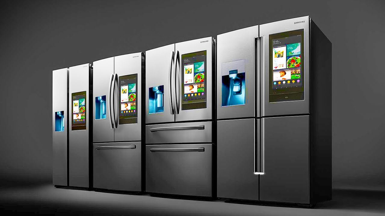 samsung fridge with screen