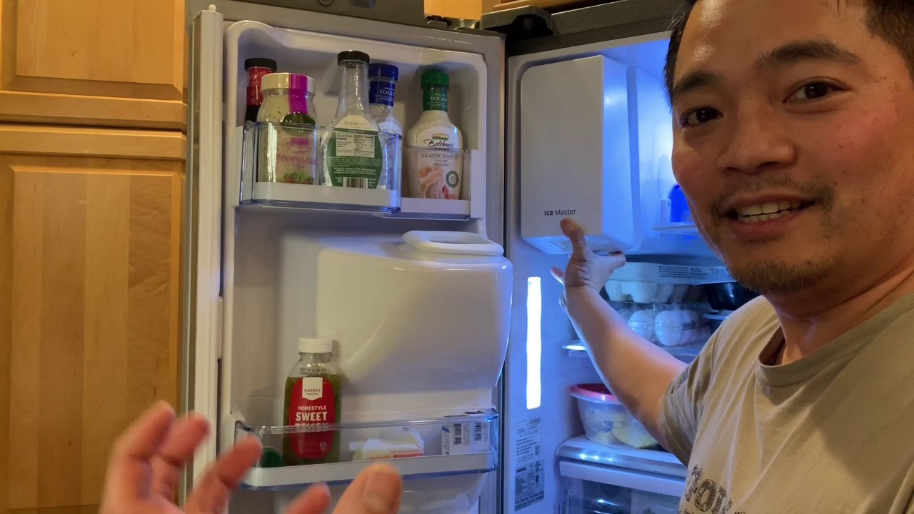samsung fridge ice maker reset