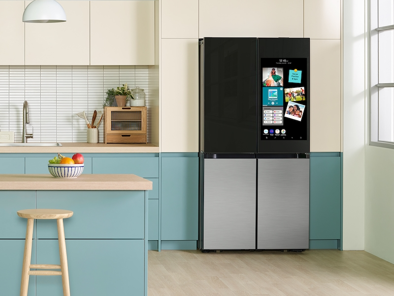 samsung glass fridge