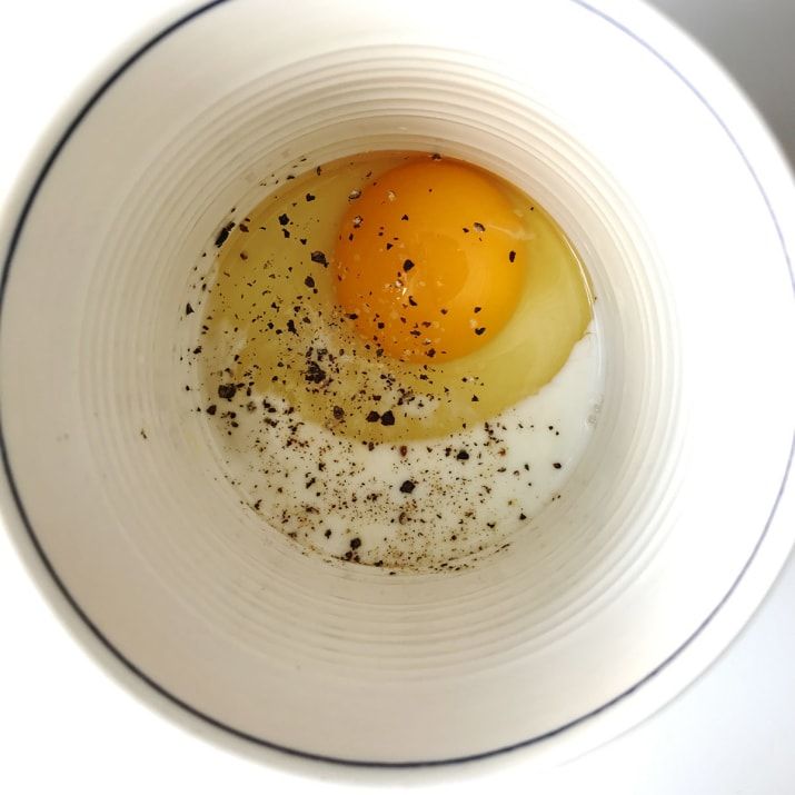 Microwave Scrambled Eggs