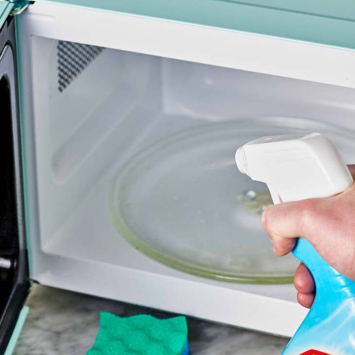 microwave cleaning hack