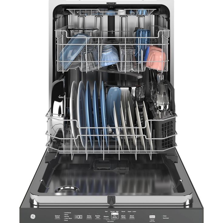 heated-dry dishwasher
