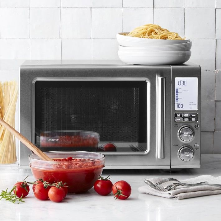 microwave with vent