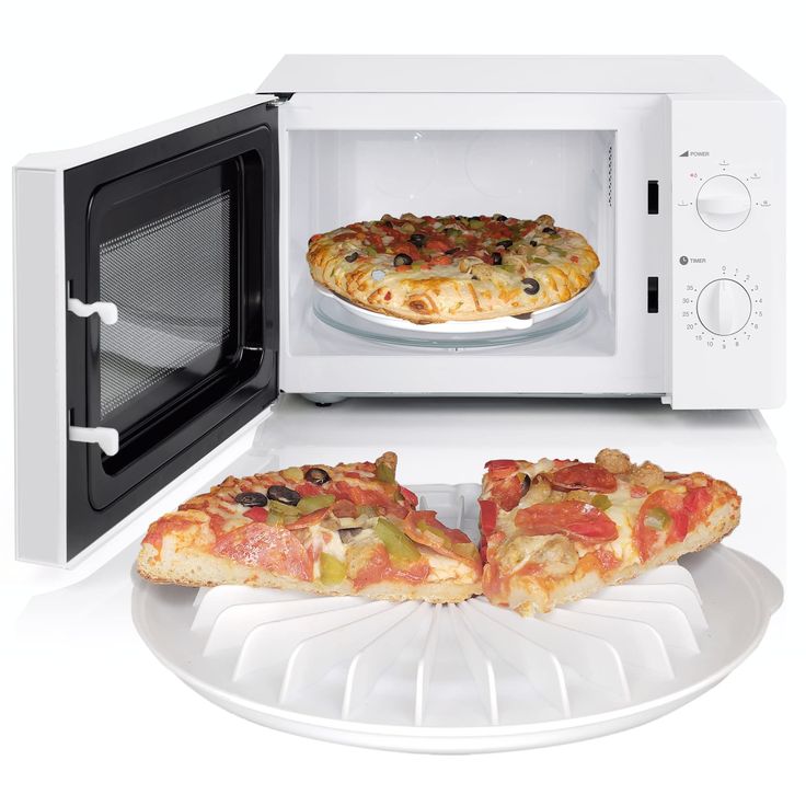Microwave pizza oven